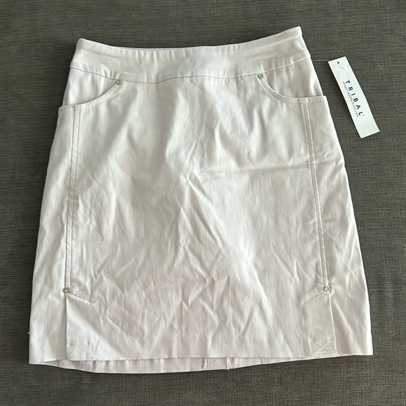 TRIBAL Pull on Skort sz 2 Orchid Tint pencil skirt style NWT - Picture 3 of 9